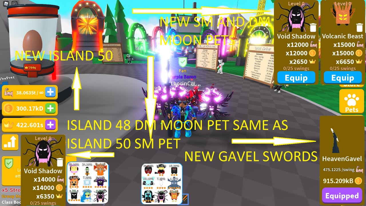 Saber Simulator New Update V1 9991 New Island 50 New Pets New Gavel Swords Youtube - all 31 secret saber simulator xmas pet update codes broken pet roblox