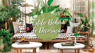 Estilo de Decoração Boho