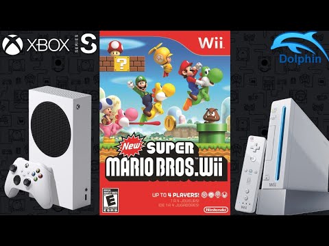 New Super Mario Bros. Wii on PC - Xbox 360 Controller - Dolphin 3.0 - 1080p  60fps 