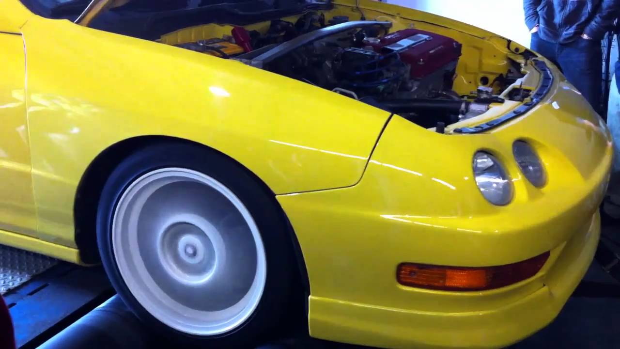 Integra Type R (Dyno) - YouTube