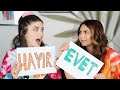 SEVGİLİNİ ALDATTIN MI? | EVET-HAYIR CHALLENGE!