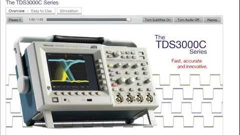 Tektronix TDS3000C Series Demo