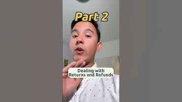 PART 2: How to deal with returns and refunds on Amazon? 🥴✅