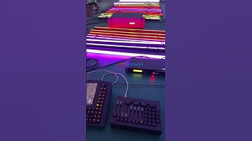 MA Console Control our LED Pixel Bar Square Tube 24V SK6812 SPI RGB 64L64P/MI P66