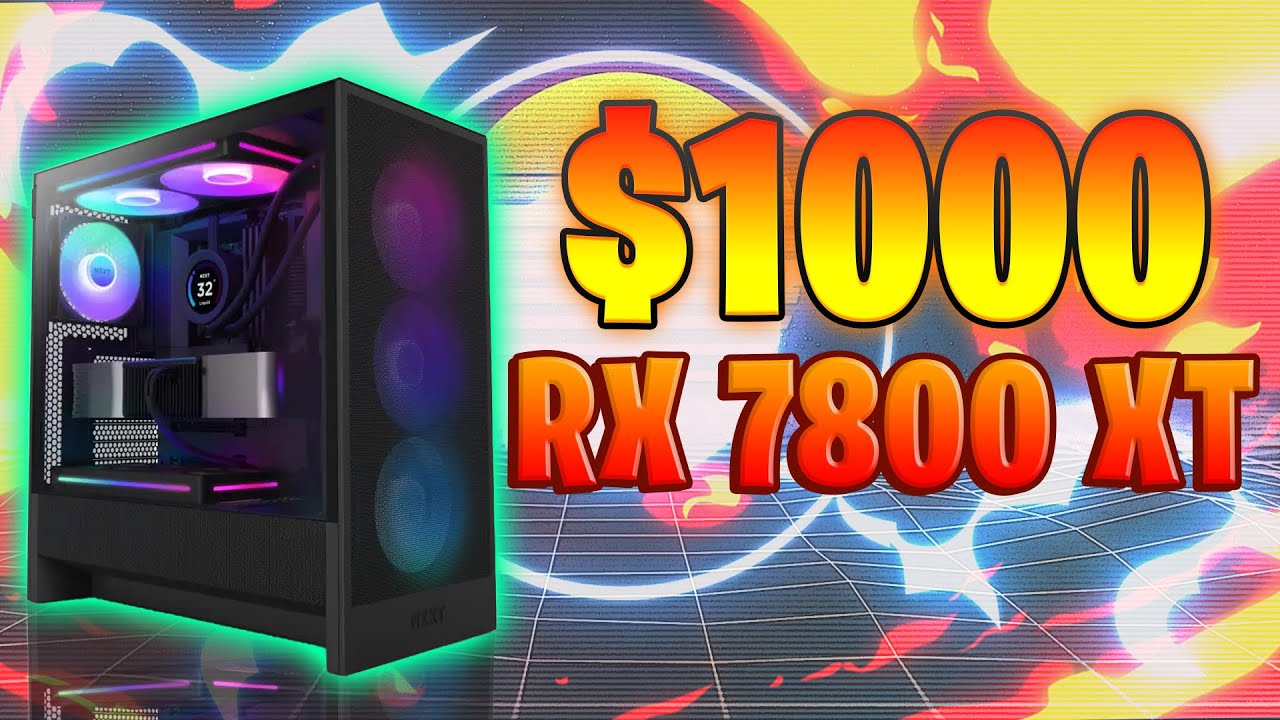 BEST $1000 Gaming PC Build April 2025 | Best 1440p Combo - YouTube