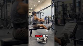 Seated Closed Grip Cable Row
