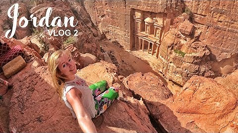 Petra, Jordan with the "best view in the world"! | Road Trip Vlog 02