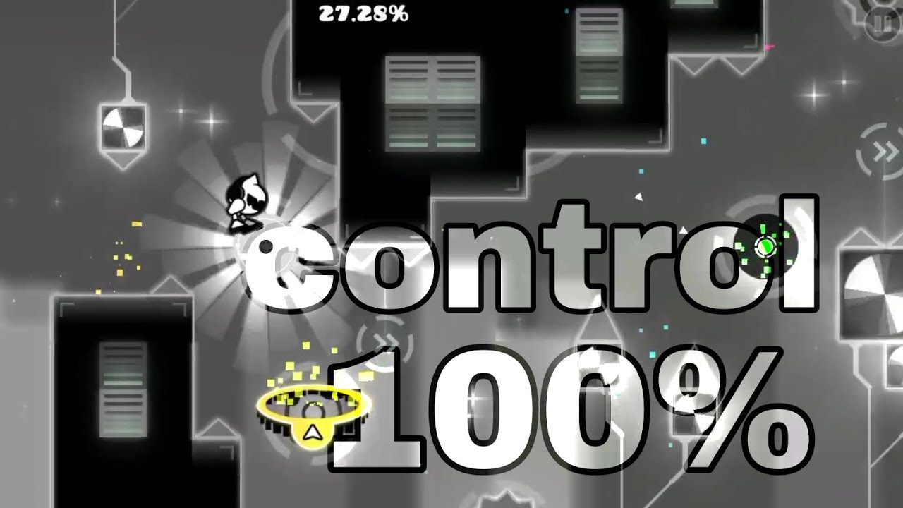 Что? Уровень control 100% в geometry dash 2.2 баг - YouTube