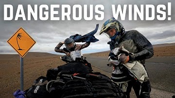 Riding Through Patagonia’s Dangerous Winds & Cash Problems | Our Motorcycle Adventure [Ep. 15]