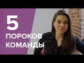 Пять пороков команды