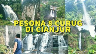 DELAPAN WISATA CURUG DI CIANJUR YANG MEMPESONA