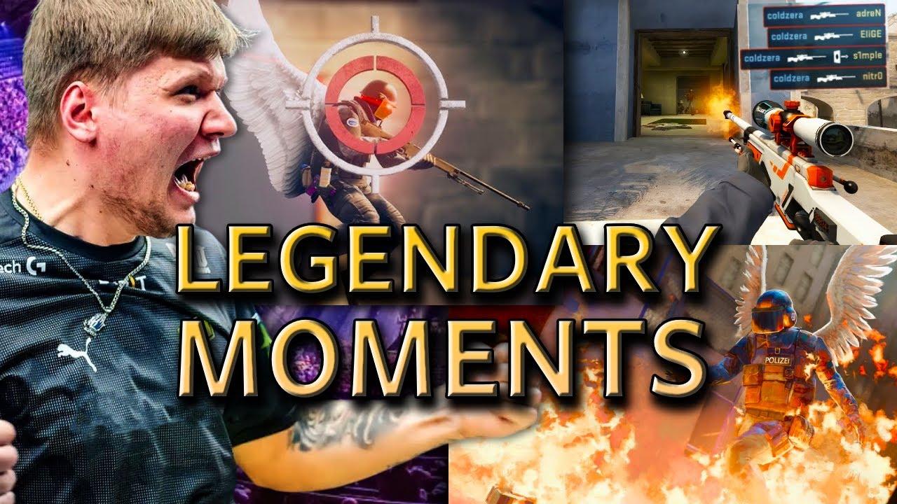 The Most ICONIC & LEGENDARY Moments in CSGO History - YouTube