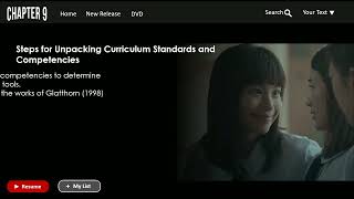 PROED 9 | Chapter 9 | Unpacking Curriculum Standards and Competencies | Netflix themed PPT