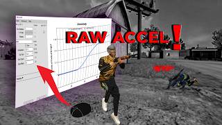 Raw Accel free fire | Only Headshot Setting || Raw Accel Settings l Free Fire l Bluestacks
