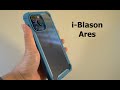 Iblason ares rugged case  azure for iphone 14 pro max