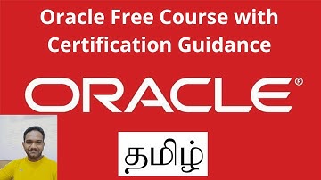 Oracle Free Course with Certification Guidance Tamil