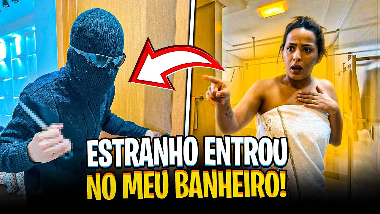UM ESTRANHO INVADIU MINHA CASA E ESPIOU MINHA MÃE NO BANHO!😱 - YouTube