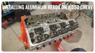 Installing Aluminum Heads on a Chevy 350 1