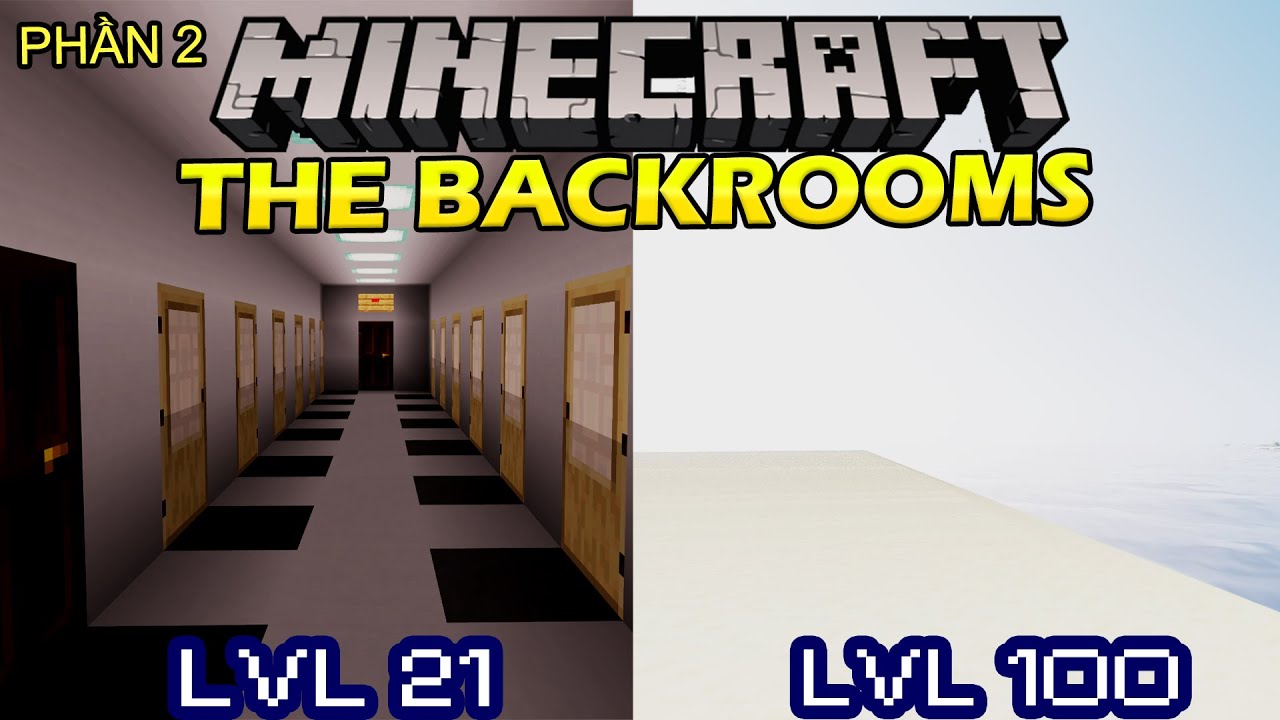 Backrooms Levels In Minecraft (Part 2) 