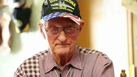 Lonnie Cook, a Pearl Harbor Survivor, talks about ...