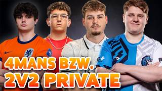 😍😨 2V2 PRIVATE MIT JOREUZ, CRR UND MONKEYMOON | Rezears | Rocket League | deutsch
