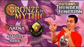 🥇 Bronze To Mythic: Episode 8 - Starting Rank: Gold 1 - MTG Arena: 🤠Outlaws Of Thunder Junction 🤠