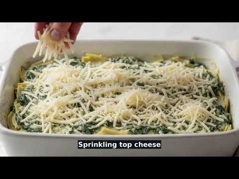 Baked Spinach Artichoke Dip recipe video thumbnail