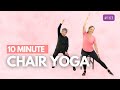 UNLOCK The Benefits Of Chair Yoga In 10 MINUTES : Gentle EXERCISE For Seniors &amp; Beginners