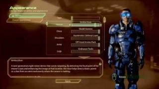 mass effect armor customization