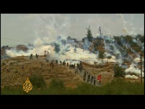احتجاجات سكان القرى الفلسطينية على مصادرة أراضيهم - 4 سبتمبر 2009