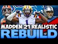 The Lions Draft Ja'Marr Chase And Trade Stafford! Rebuilding The Detroit Lions Madden 21 Franchise