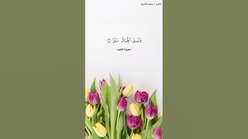 من سورة الطور الشيخ سعود الشريم