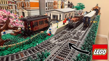 UPGRADING The LEGO Train Track!