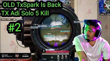 TxSpark On Fire | TX Adi Solo 5 Kill @officialscoutop #upthrustesports #scout #txspark @Kiwos_YT