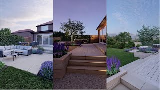 3D Garden Design Visuals Walkthrough