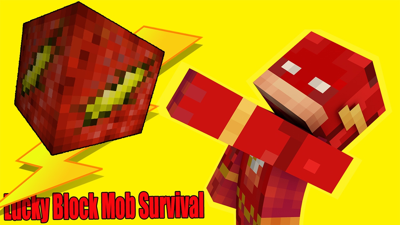 Minecraft Lucky Block Mob Survival # 19 ลัคกี้บล็อค The Flash เร็วจัดชัดจริง video phone beyonce mp3