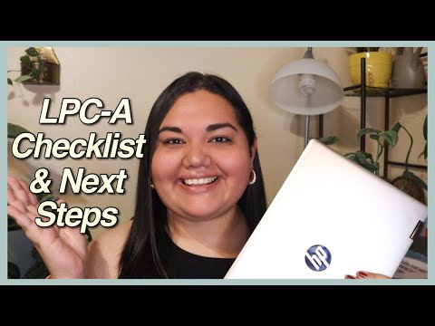 LPC-Associate Licensure Application Checklist + What Happens After You Submit | Tips