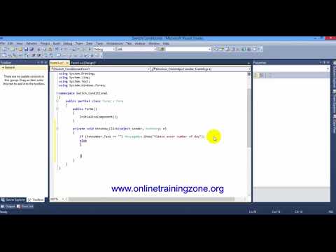 C# switch-case Selection Statements for beginner