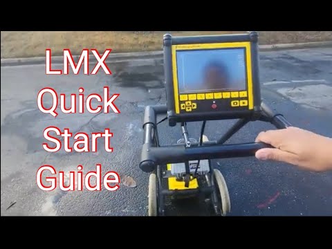 Sensors & Software LMX Ground Penetrating Radar Quickstart Guide | GPR | Utility Locating Geophysics