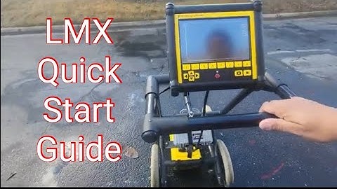 Sensors & Software LMX Ground Penetrating Radar Quickstart Guide | GPR | Utility Locating Geophysics