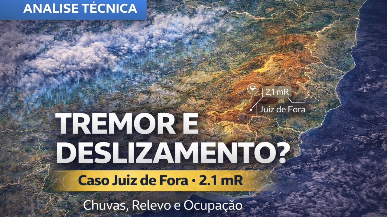 Deslizamentos e Tremor de Terra: Existe Relação? A Análise do Caso de MG