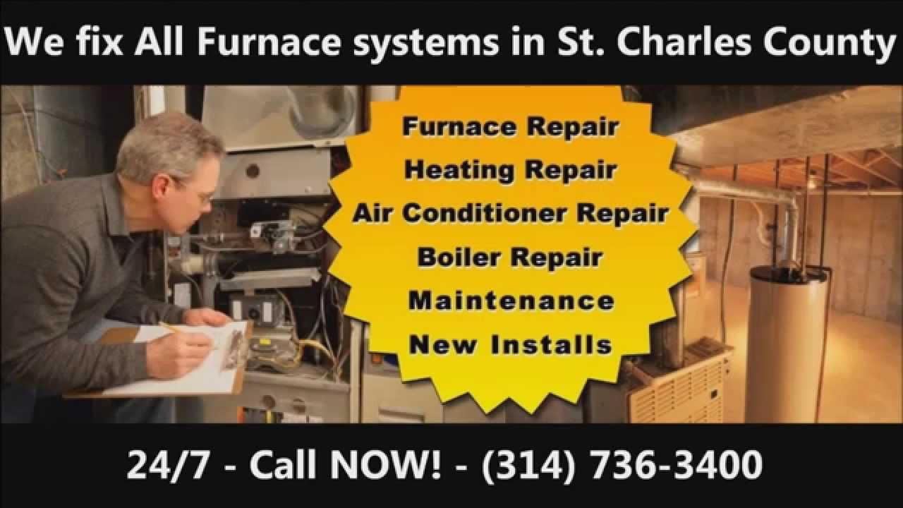 Furnace Repair St Charles MO (314) 7363400 Call for HVAC Service