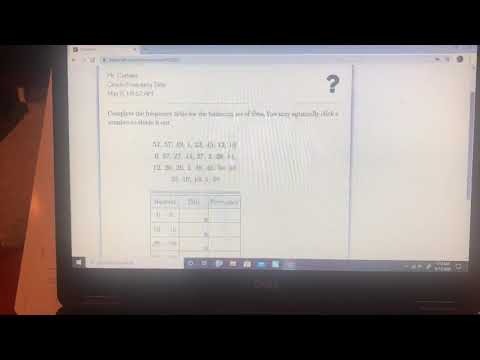 Create a Frequency Table