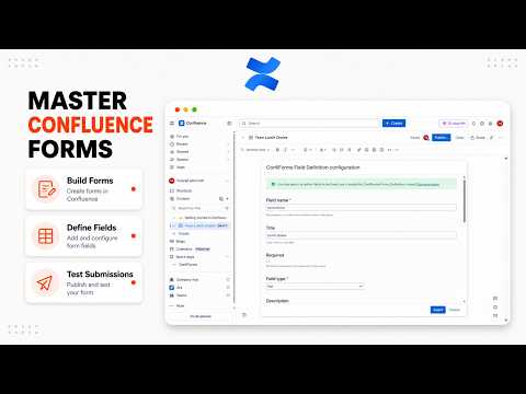 How to Use Confiforms in Confluence (Clean Confiforms Flow)