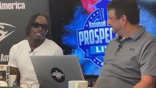 Lawrence Butler of the Athletics Joins the Prospect Pad During 2023 All-Star Weekend