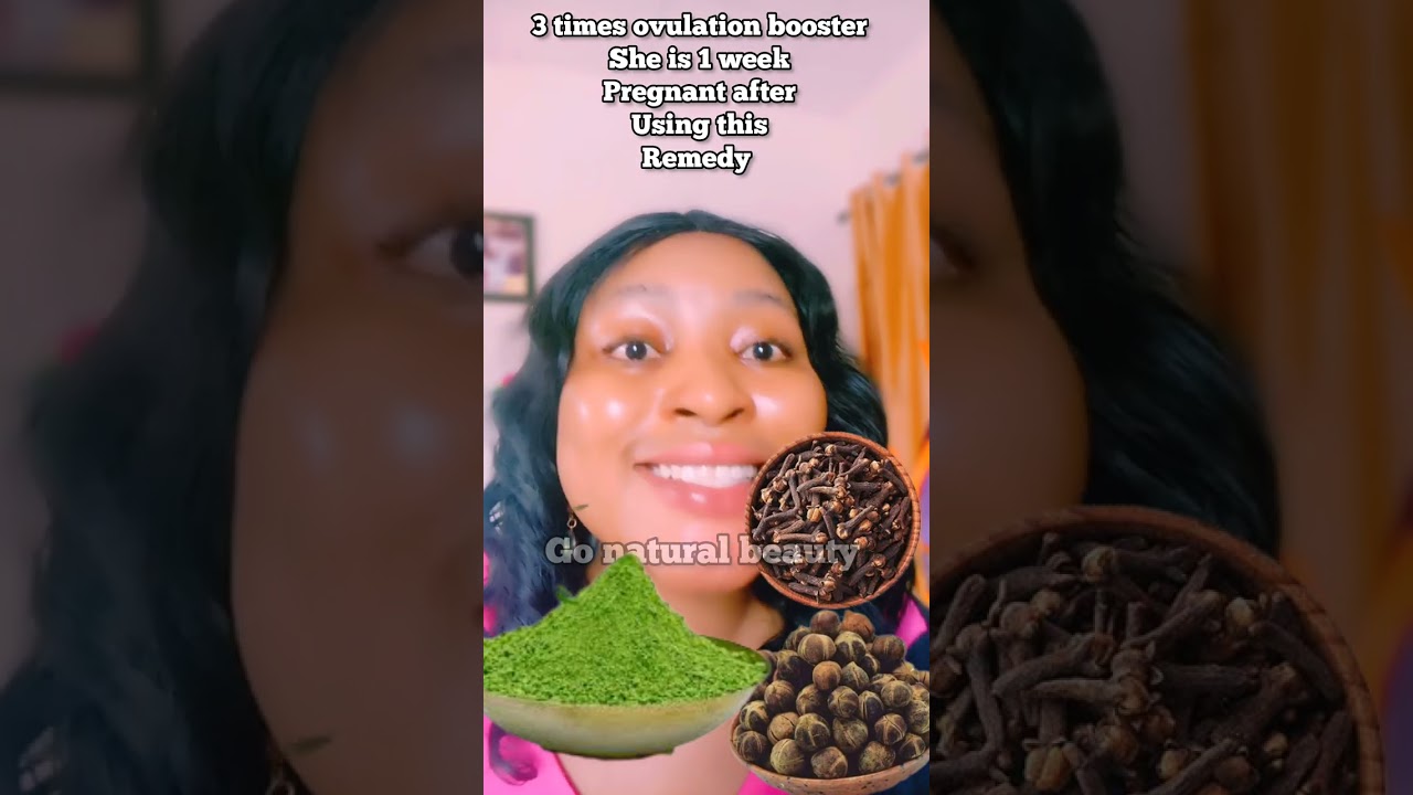 THREE TIMES OVULATION BOOSTER/how to Get pregnant in 1 week/fertility booster
