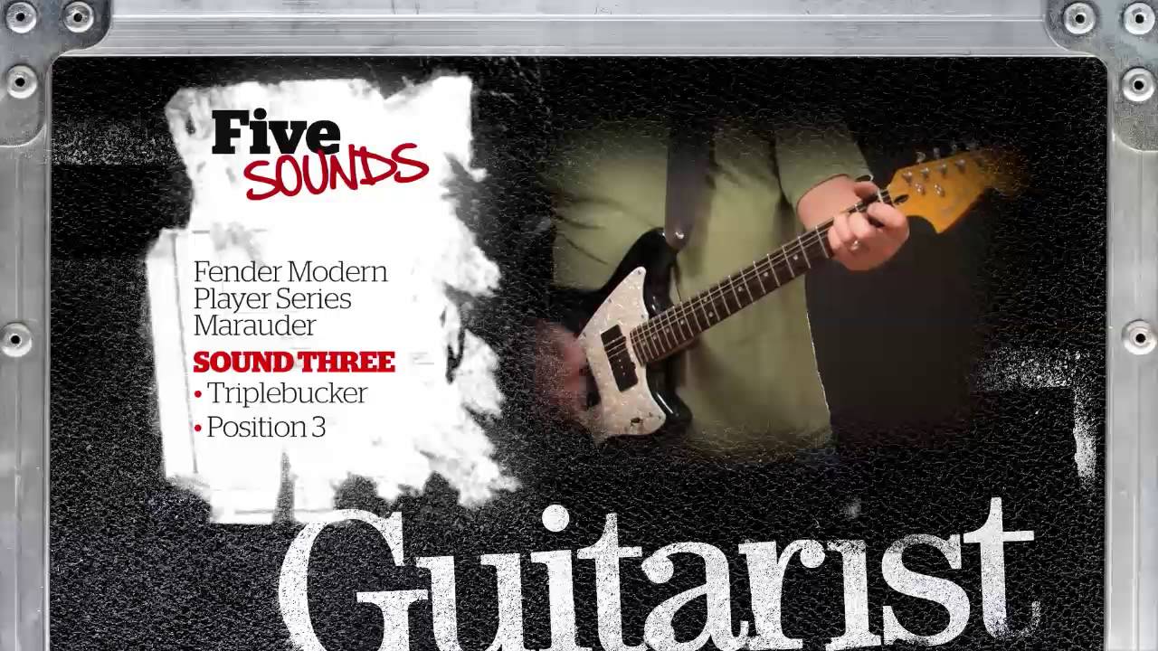 Five sounds from the Fender Modern Player Marauder