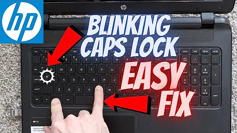 Hp Laptop No Display Caps Lock Blinking (FIXED) BIOS Recovery Reinstall with USB