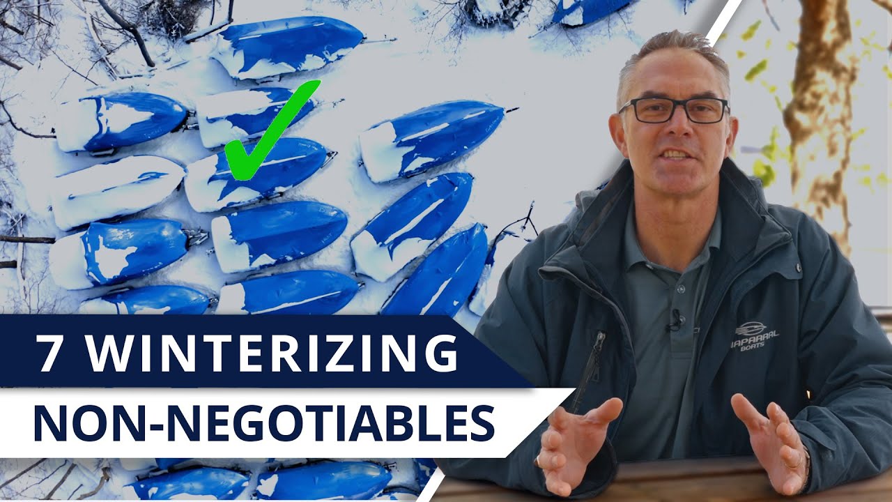 Winter sucks if you love boating!  The single most important maintenance you can do for your boat is long-term storage prep or boat winterization. Not doing these can cost you serious money and tons of aggravation in the spring. We created a list of the 7 steps to do it like a pro, along with some extra ones for bonus points. In this Ultimate Guide to Boat Winterizing video, we cover:

0:00 - Intro
0:39 - Must Do 1: Drain Engine Block (Sterndrive, Inboard)
1:37 - Must Do 2: Drain Boat Components
2:05 - Must Do 3: Check for water in lower unit (Sterndrive, Outboard) 
2:40 - Must Do 4: Stabilize your fuel and run through the engine
3:02 - Must Do 5: Remove Hull Drain Pug(s)
3:24 - Must Do 6: Charge Battery and Disconnect or Remove it
3:38 - Must Do 7: Cover your Boat for Winter Snow/Ice Load
4:02 - Good To Do 1: Change Your Engine Oil (SternDrive, Inboard, Outboard)
4:13 - Good To Do 2: Change your Lower Unit Lubricant (SternDrive, Outboard)
4:30 - Good To Do 3: Empty Boat of all damp or absorbent materials
4:54 - Good To Do 4: Clean Boat (Hull bottom particularly)
5:09 - Good To Do 5: Add moisture absorber and rodent repellents
5:23 - Good To Do 6: Research Maintenance and Repairs to do in the off-season

_________________________________________________
*Subscribe to our channel! https://www.youtube.com/@boatinglessons?sub_confirmation=1

*Get checklists and other boating resources here:
https://blog.lenscove.com/boatingresources

*Check out this playlist for other boating care tips:
https://youtube.com/playlist?list=PLiYTkMUynMp6g0nknFqvHzaMaVgyolaze&si=jg5wOrpSBe7R_mGy

*One-on-one boat chat to ask me questions:
https://app.hubspot.com/meetings/sean715

*Len's Cove Learning Center:
https://www.lenscove.com/learning-center/

how to winterize a boat, boat winterization, boat winterizing, winterizing inboard boat motor, boat winterizing checklist, winterizing my boat, Winterize Your Boat Like a Pro, Boat Winterization Guide, boat winterizing mistakes, boat winter, boat winter storage, winterize boat engine, winterize boat motor, how to winterize a boat engine, how to winterize a boat outboard