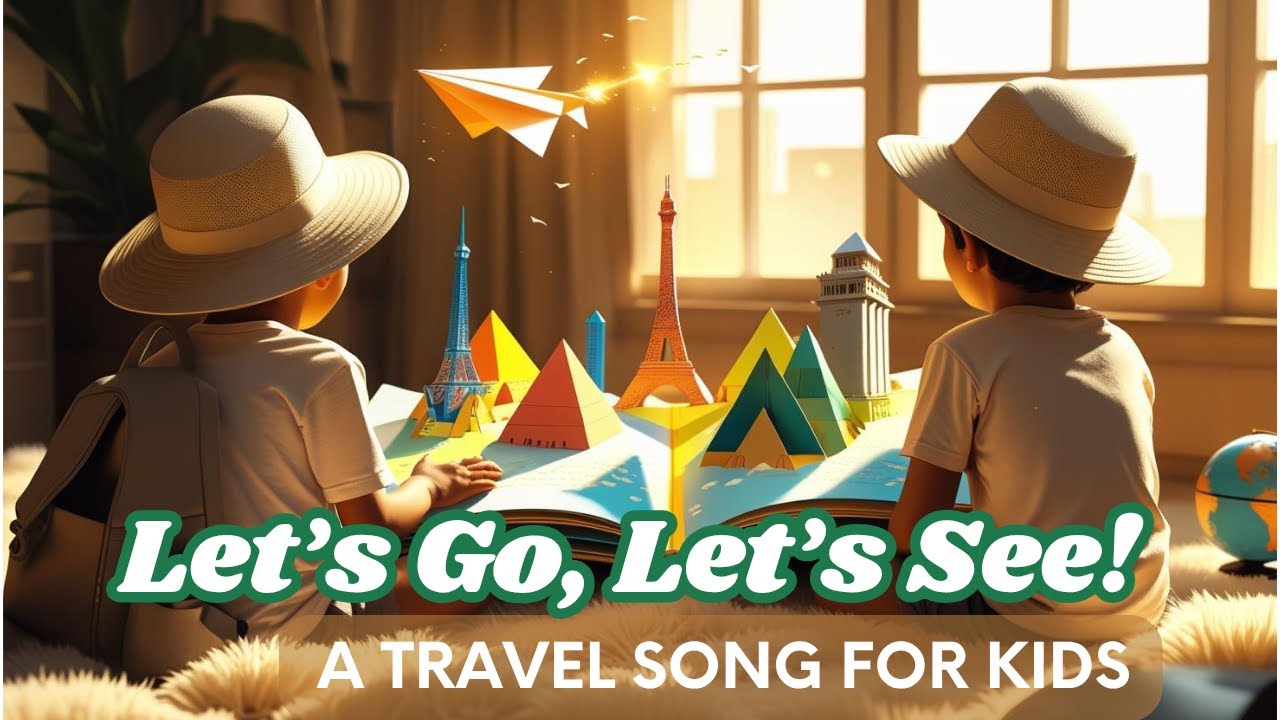Let’s Go, Let’s See! – A Dream Travel Song for Children | Kids, Nature & the World